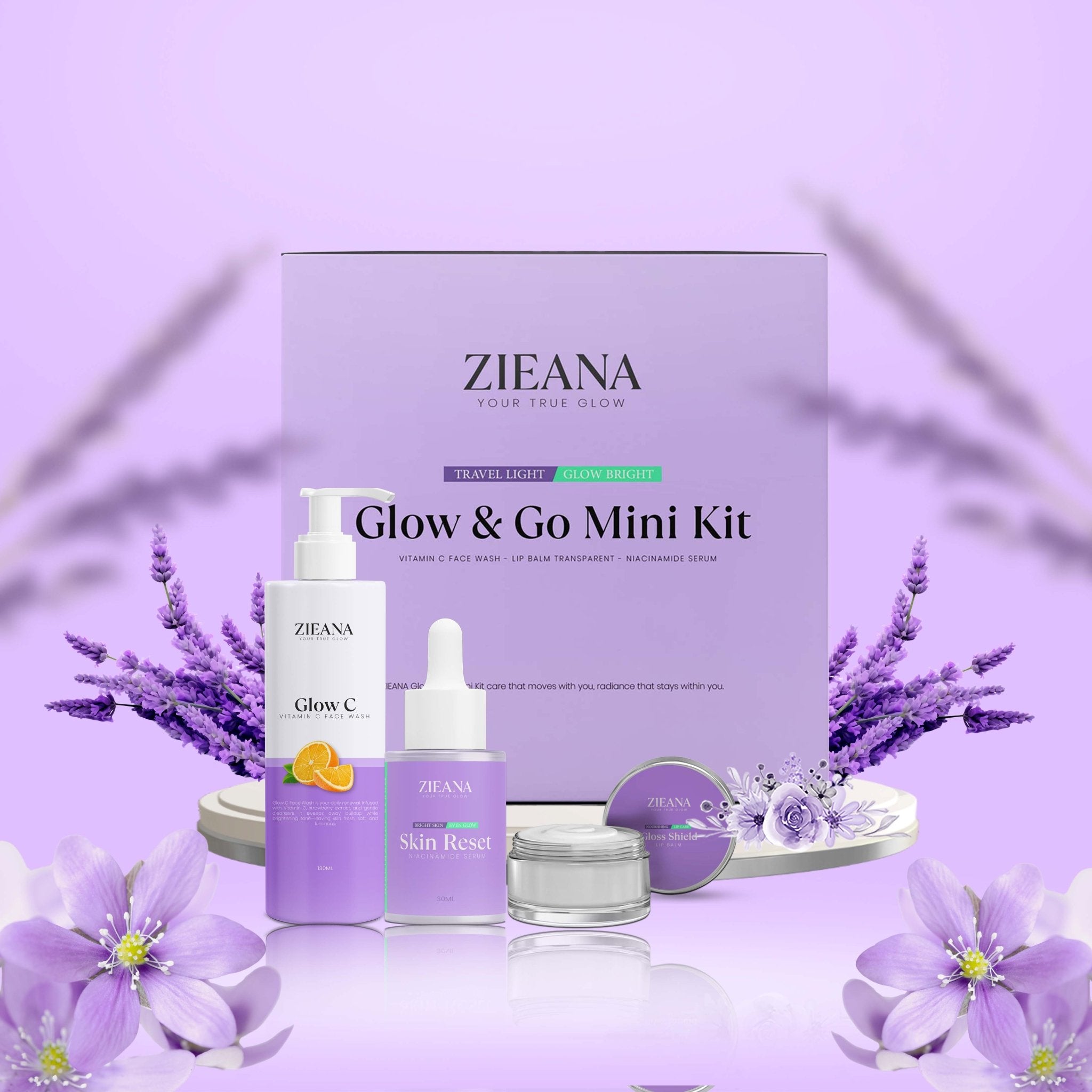 Glow & Go Mini Kit - Bundle - ZIEANA