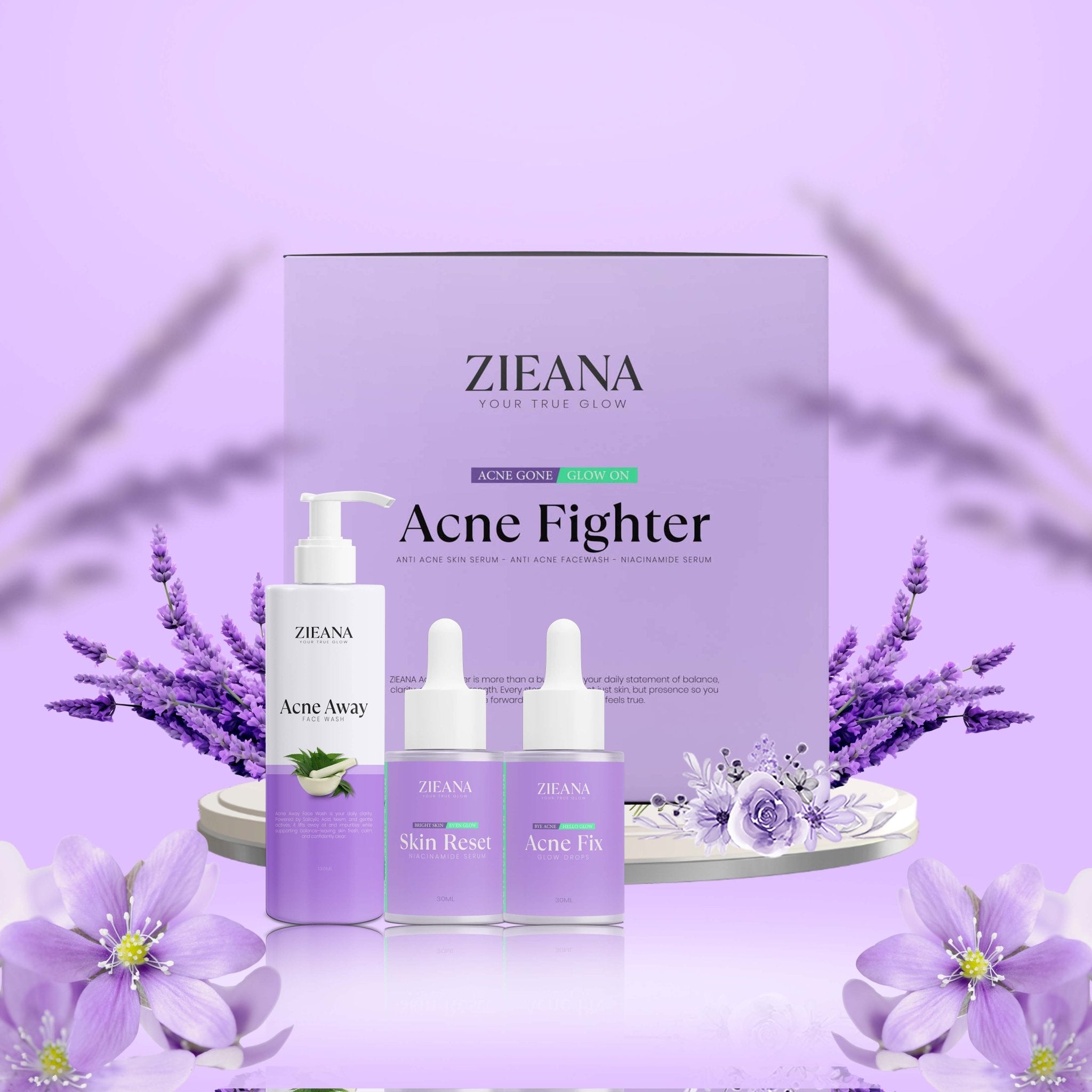 Acne Fighter - Bundle - ZIEANA
