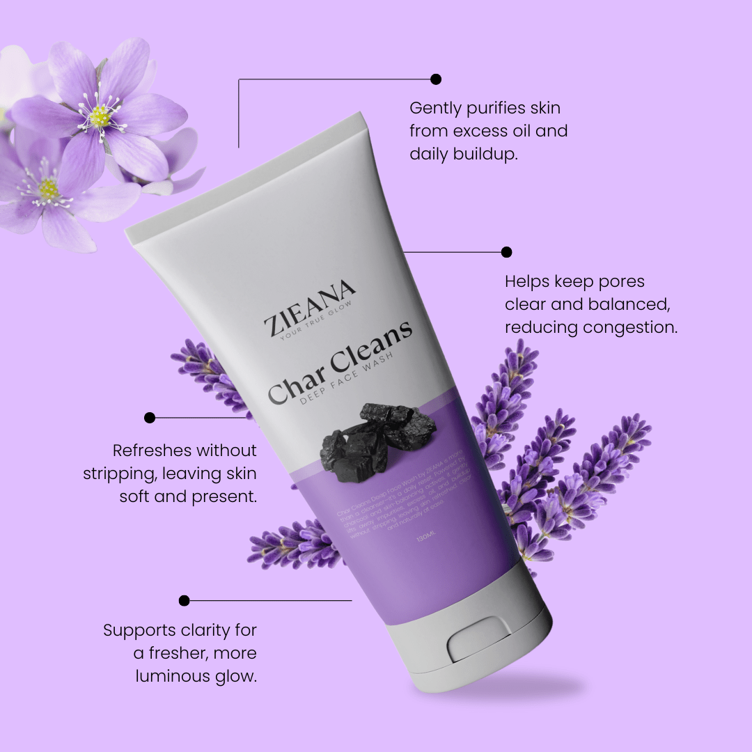 CharCleans Deep Face Wash - Charcoal - Face Wash - ZIEANA